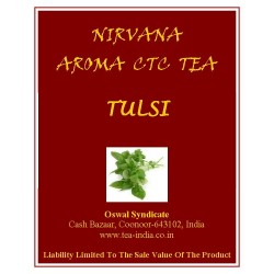 Nirvana Tulsi Black CTC Tea