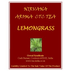 Nirvana Lemongrass Black CTC Tea